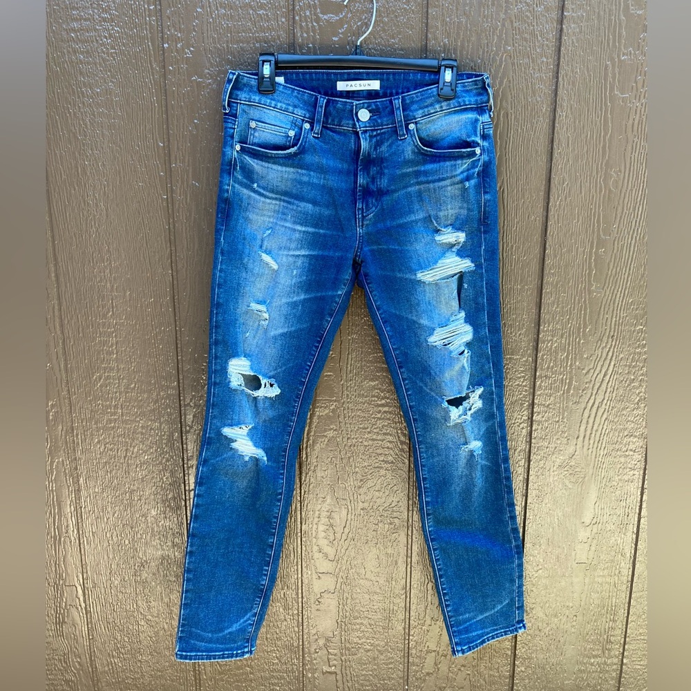Men’s pacsun ripped skinny jeans 30x30